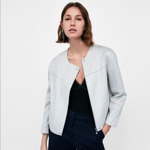 NWT Zara Suede Jacket